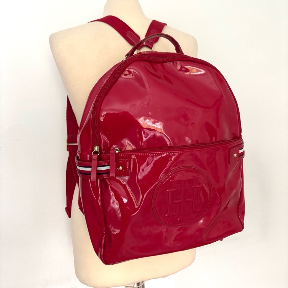 Tommy Hilfiger red backpack